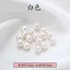 Colección de Perlas Naturales de Agua Dulce Sueltas, Cuentas para Pulsera y Collar Hechos a Mano para DIY, Cuentas Redondas Barrocas con Accesorios de Agujero