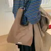 2026 Nueva Moda Tendencia Bolso de Hombro de Gran Capacidad a Cuadros Bolso de Mano Ligero Estilo Coreano Retro Bolso Tote para Mujer
