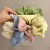 Coreia do Sul Dongdaemun Importado Alta Qualidade Cor Creme Francês Nuvem Anel de Cabelo Grande PONDON Tendão de Borracha Large Bowel Headwear