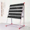 Soporte de Piso para Teléfono Móvil de Estudio para Múltiples Teléfonos Metálico de Escritorio Multicapa Multiusos Soporte Metálico para Múltiples Dispositivos para Juegos Móviles