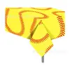 Zb334 Mantel de Mesa de Dibujos Animados Deportivos de Softbol 130*220cm Mantel Desechable para Fiesta de Cumpleaños Mantel de Mesa de Deportes de Pelota de Pe