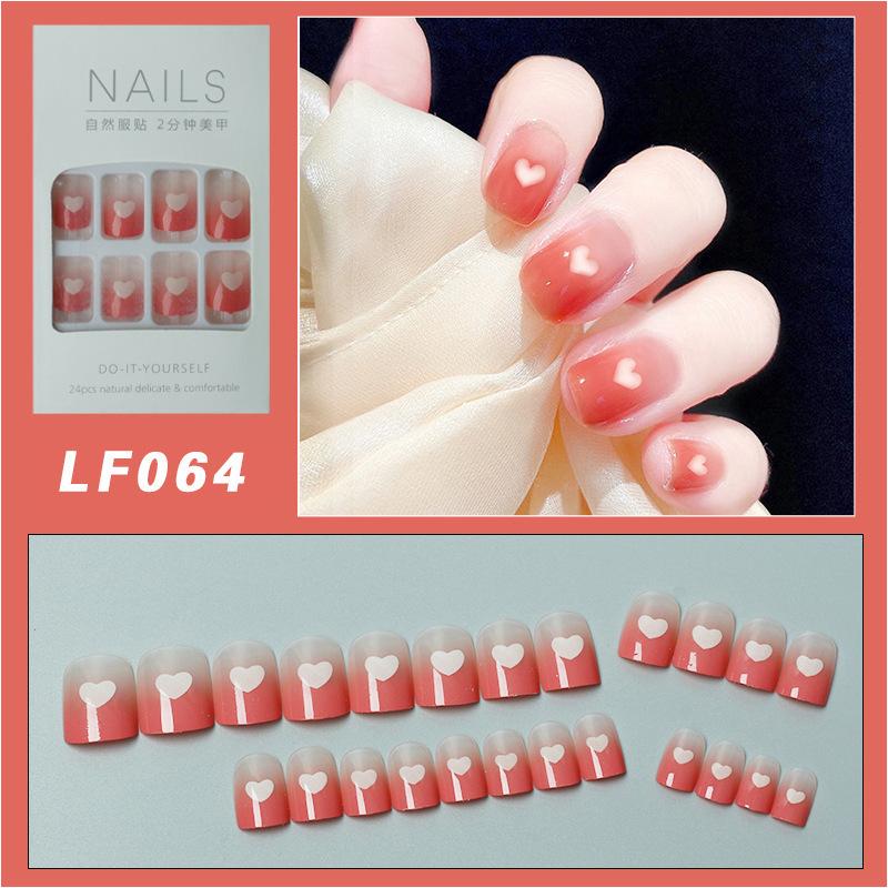 LF064渐变爱心【【胶水款】胶水款】