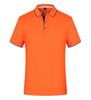 Camisa polo personalizado roupas de trabalho bordadas logotipo grupo publicidade cultural camisa gelo seda de secagem rápida lapela manga curta personalizado