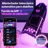 Brinquedo Sexual Masturbador Masculino com Impulso Automático Da YUU Cor Rosa e Verde 31.3*14.8*10CM Modelo da Embalagem Pequeno Demônio