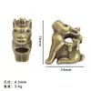Saco da Sorte Bronze Envelhecido Retro Estilo Étnico Contas Espaçadoras Ruyi Cordão Acessórios para Contas Pulseiras Colares DIY Contas Soltas Atacado