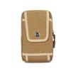 Atacado de fábrica lona bolsa de cintura masculina lazer corrida celular camuflagem bolsa pendurada porta-moedas cinto pochete