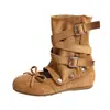 Arrugas de Zapatos Otoño Desmontables Aumento de Altura Apiladas Nuevo Estilo para Mujer Dos Formas de Usar Botines Cortos de Ballet 2026 Lazo