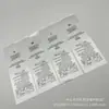 Set Completo de Accesorios 2024Ess, Etiqueta Principal, Etiqueta Frontal de Silicona, Etiqueta Trasera de Microfibra, Etiqueta Colgante, Etiqueta de Lavado, Etiqueta de Talla, Accesorios para Ropa