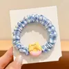 Xuxinhas de Cabelo Cor de Café para Meninas, Rabo de Cavalo Alto Meio Preso ou Totalmente Preso, Xuxinhas Elásticas Melard, Argolas de Cabelo de Alta Elasticidade para Crianças Meninas