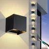 Luminária de Parede LED para Abastecimento Transfronteiriço para Escadas, Parede de Fundo da Sala de Estar, Luminária de Jardim, Luminária de Terraço, Dimerizável, Luminária de Parede Externa à Prova d'Água
