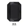 Al por mayor En stock Fondo Puntiagudo Rectangular Octagonal Pedrería Cristal de Vidrio Mahjong Accesorios para Joyería DIY Funda de Teléfono Pedrería