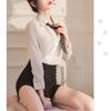 Três da manhã lingerie sexy feminina nádegas apertadas sexy uniforme de secretária tentação terno de professora boate 1533