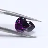 El Zircón Más Vendido del Fabricante con Forma de Calabaza 7*9 mm Color Blanco Zircón con Forma de Calabaza Transmisión en Vivo Nuevo Producto Piedra Suelta Venta al por Mayor