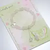 Explosões Super Fada Mori Cristal Lua Pulseira Feminina Design de Nicho Estudante Joker Cor Doce Pulseira de Namorada