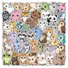 50 Piezas de Pegatinas de Animales Unicornio Dibujos Animados Lindas Creativas Graffiti Decoración Teléfono Móvil Patineta Taza de Agua Pegatinas Impermeables Mayoreo