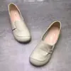 Nuevos Zapatos de Mujer Otoño 2026: Zapatos Planos Casuales, Cómodos y de Suela Blanda para Mujeres de Mediana Edad y Mayores con Pies Anchos, Estilo Slip-on
