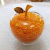 Manualidades de Manzana Navideña 24K Oficina en Casa Dinero de la Suerte Shuang Dan Regalos de Negocios Adornos de Manzana de Pan de Oro