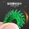 Isca soft Luya worm bolha cauda de agulha, isca soft micro flutuante afundamento lento cauda T, anzol para pesca de raiz, anzol com cabeça de chumbo para pegar peixe mandarim