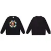 Suministro Mayorista Transfronterizo de Marca de Moda de Comercio Exterior Sudadera Pesada de Cuello Redondo Chaqueta de Manga Larga Tiburón