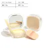En stock al por mayor caja flip con cojín de aire material de empaque corrector bb cream base electrochapado caja de empaque redonda caja vacía cuadrada con cojín de aire