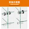 Clavos para Tableros Divisorios, Soportes para Estantes, Soportes de Madera Móviles para Tableros, Soporte Fijo para Vidrio de Gabinete de Vino, Soporte para Tablero de Estante, Muebles Sencillos de Gabinete