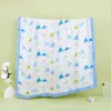 Manta Envolvente para Bebé de Varios Tamaños, Toalla de Baño para Bebé Extra Grande y Engrosada, Manta Suave y Cómoda, Manta Envolvente de Gasa de 6 Capas con Borde Ancho