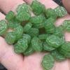 Jade sintético Ruyi contas soltas Ruyi de jade Hetian sintético acessórios Ruyi de jade Dongling sintético com furo contas para pulseira Ruyi cordão de chave