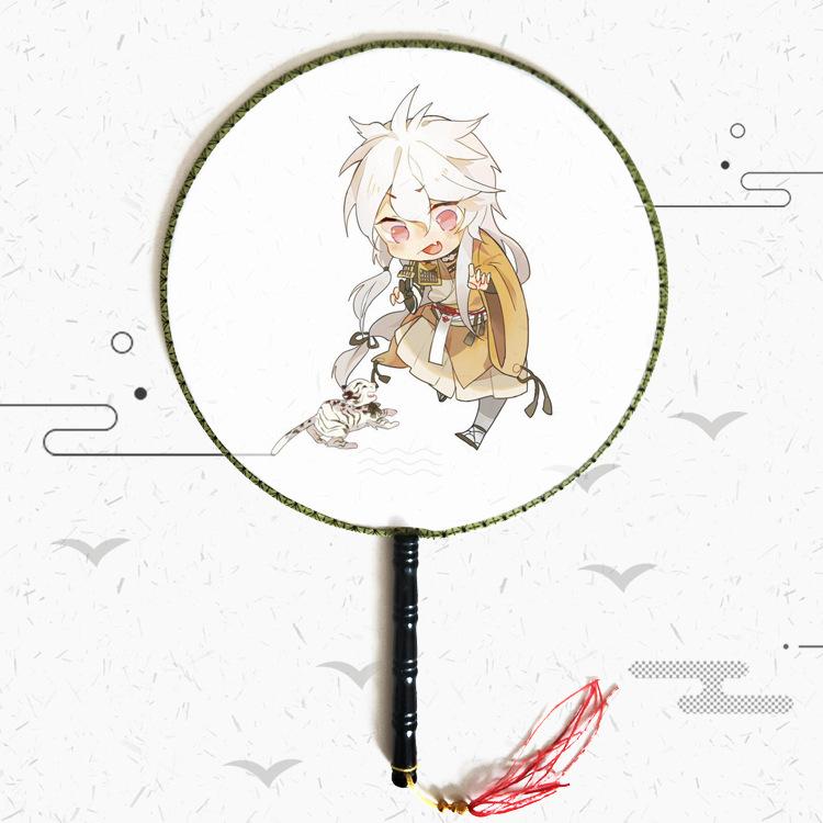 古风团扇效果图-刀剑乱舞8