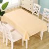Toalha de Mesa Peva Estilo Ins Nórdico Pastoral para Comércio Exterior Transfronteiriço, Simples Anti-Escaldante, Impermeável, à Prova de Óleo, Lavável, Toalha de Mesa Xadrez