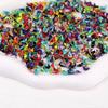 Hebilla para bolsa de pintura de color, accesorios de joyería hechos a mano, clip de posicionamiento para llavero, pulsera de cuentas, hebilla de línea de acabado