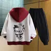 Conjunto Elegante de Dos Piezas con Sudadera Nezha de Manga Larga para Niños, Primavera y Otoño 2026, Nuevo y de Moda, para Niños Mayores