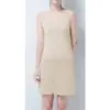 [Una pieza independiente] falda de color liso vestido de verano para mujer camisón largo de tirantes falda base de verano para mujer