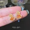 Pendientes de Botón de Flor Delicados y Versátiles de Plata S925 para Mujer, Pendientes de Perla de Lujo de Gama Alta, Accesorios para Orejas de Moda y Elegantes