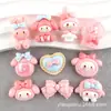 Acessórios de Resina Desenho Animado Leti Acessórios DIY Presilhas de Cabelo Infantis Sanrio Fivelas de Sapato Materiais Artesanais