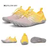 Sapatos de rastreamento para atividades ao ar livre transfronteiriços Sapatos de vadear com cinco dedos Sapatos de mergulho para homens e mulheres Sapatos de praia para natação Ciclismo Montanhismo Tênis de fitness