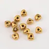 Accesorios Irregulares de Acero Inoxidable 304 Color Dorado con Perlas Electrochapado Color 18K Retención de Color Material de Cuentas Sueltas para Pulsera Collar DIY