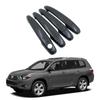 Adequado para 08-13 Toyota Highlander Kluger XU40 maçaneta maçaneta capa de maçaneta adesivos de decoração corporal