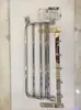 Estante plegable para toallas de acero inoxidable 304, Portatoallas de baño de pared con ganchos, Estante de almacenamiento ahorrador de espacio sin perforación