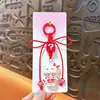 Llavero de gato con lazo lindo, colgante de gato exquisito y adorable para bolso, regalo de máquina de garra al por mayor