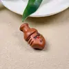 Talla en Madera de Melocotonero Cuchillo Pequeño Gordo Colgante DIY Collar Cuentas de Buda Pulsera Accesorios Llavero de Coche Colgante Cadena de Teléfono Móvil Accesorios