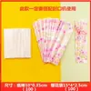 Saco de embalagem para pirulito conjunto de três peças doce artesanal caseiro queijo chocolate saco transparente arame de amarrar palito de papel palito