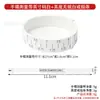 Estilo cinturón Pulsera estándar banda circular Medidor Lupa Círculo de anillo Herramienta para tallas de anillo Círculo medidor de tamaño de muñeca