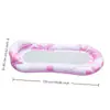 Respaldo inflable reclinable con agua, flotador creativo, juguete acuático, cama flotante plegable