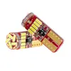 Selección brillante canbus indicador de ancho luz LED para coche T10-4014-15smd decodificación de alto brillo w5w infinita luz de matrícula