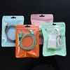 Saco de Embalagem para Cabo de Dados USB, Carregador de Carro, Carregador de Celular, Saco Autoadesivo, Cabo de Fone de Ouvido, Saco de Vedação para Acessórios de Celular, Em Estoque