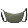 Bolso Casual de Nailon de Color Sólido para Mujer 2023 Bolso de Compras para Mamá Bolso Dumpling Bolso Bandolera de Hombro Cruzado para Estudiante de Chica Suave Moderno y Más Fácil de Combinar