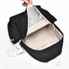 Mochila Escolar Grande de Color Sólido de Alta Calidad, Estilo Coreano, Moderna, para Estudiantes Mujeres, Versátil Bolso Escolar Estilo Universitario para Hombres, Venta al por Mayor