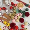 Coleção de Sinos de Natal Xin Sheng Pendurador de Porta para Árvore de Natal Criativo Feito à Mão DIY Florista Decoração Floral Materiais para Presente