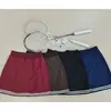 Falda Corta Deportiva Casual de Bloques de Color Estilo Europeo y Americano para Mujer, Falda Fitness de Cintura Alta para Control de Abdomen, Falda de Tenis Anti-Exposición