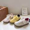Zapatos blancos de malla de suela gruesa Beier 2024 nuevas explosiones transpirables Joker zapatilla casual transpirable BE-6769